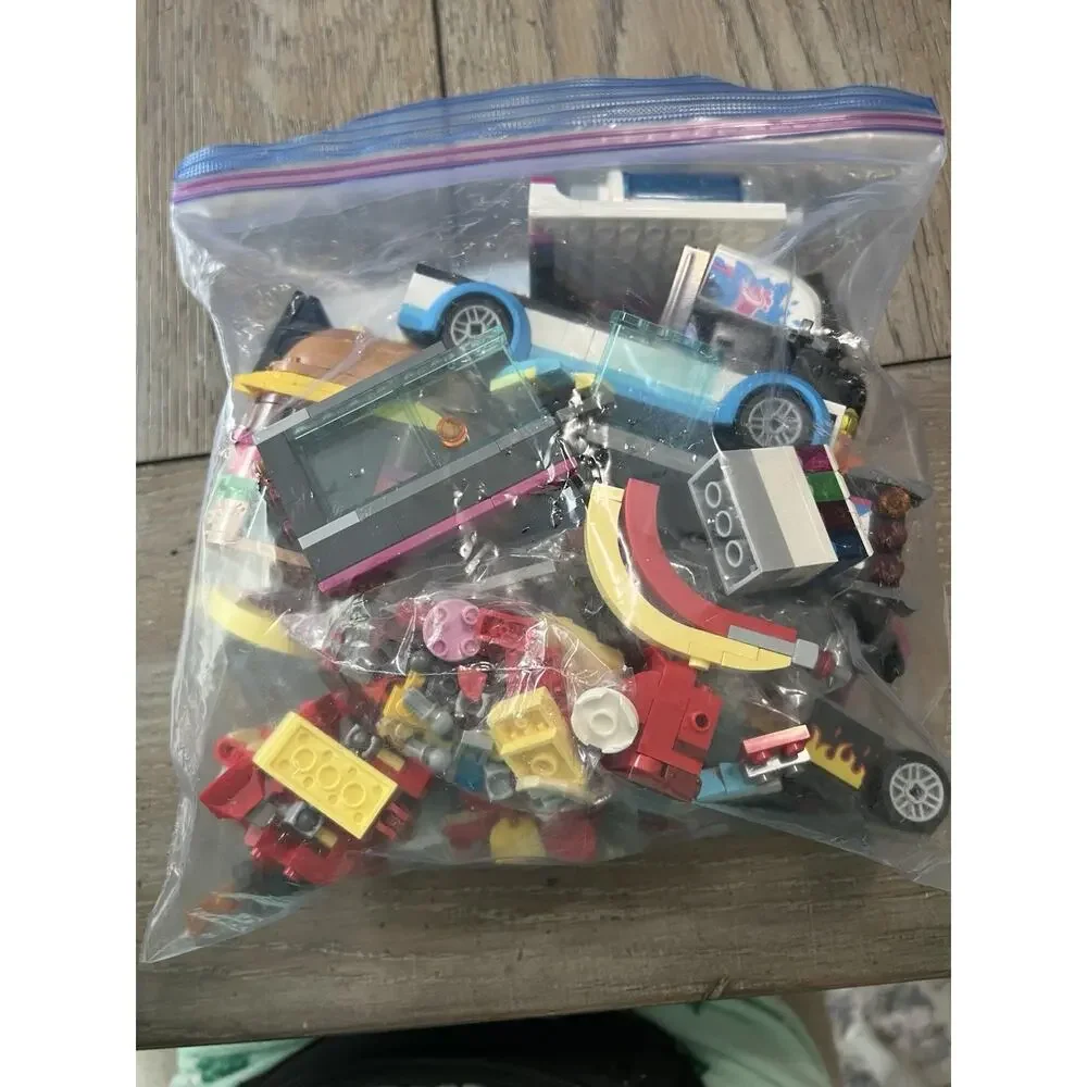LEGO City Creator Parts Lot 60404 60384 31145 Incomplete With Instructions